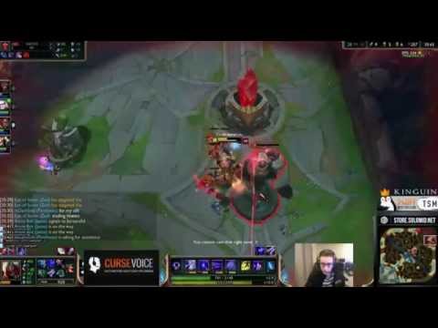 TSM Bjergsen play Zed vs Wukong
