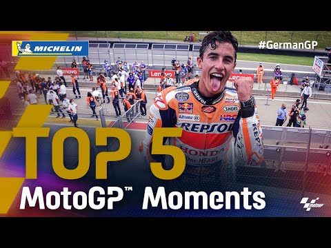 Top 5 MotoGP™ Moments by Michelin | 2021 #GermanGP