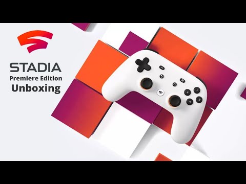 Stadia Premiere Edition And “Just Black” Stadia Controller (Unboxing)