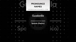 How to pronounce Guadanilla