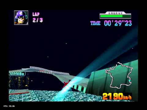 [TAS] F-Zero X Custom Track: Odd Town 4 - France