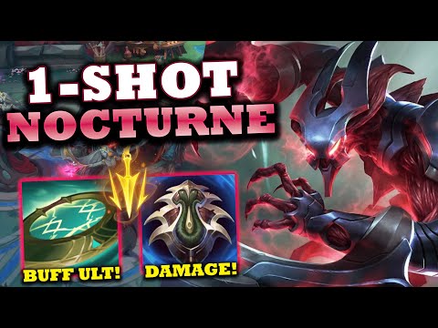 NEW 1 Shot Nocturne Jungle Build HIGH ELO CARRY