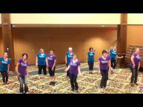 OK City Chorus Front Row celebrating National Dance Day