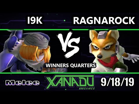 S@X 320 SSBM - I9K (Sheik) Vs. ragnarock (Fox) Smash Melee Winners Quarters