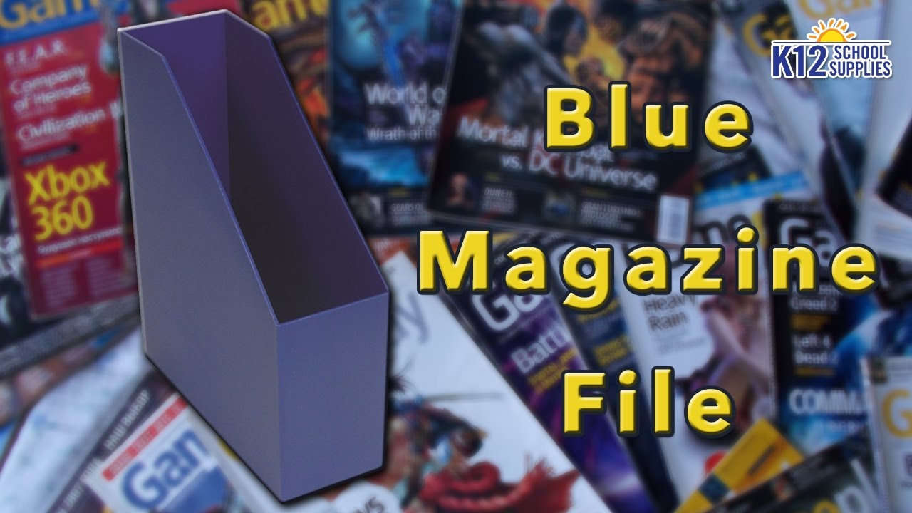 Magazine File Boxes - Magazine Holder