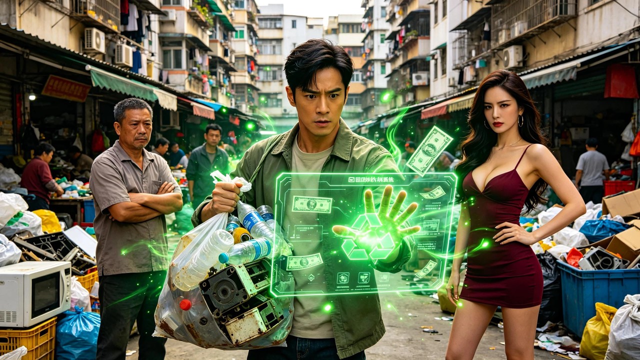 【FULL】Broke Guy Gets a Recycling System,Turns Trash into Power and Millions!#minidrama