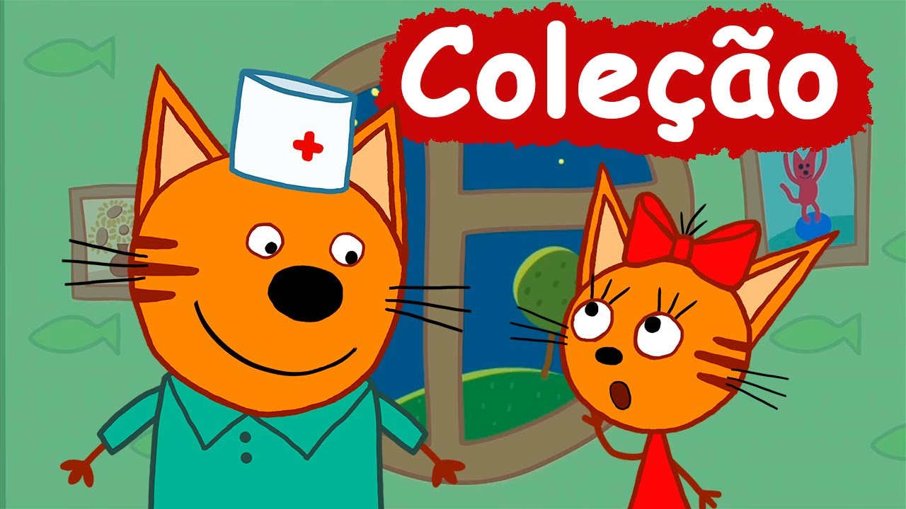 Kid-E-Cats em Portugues | Coleção dos episódios | Desenhos para crianças