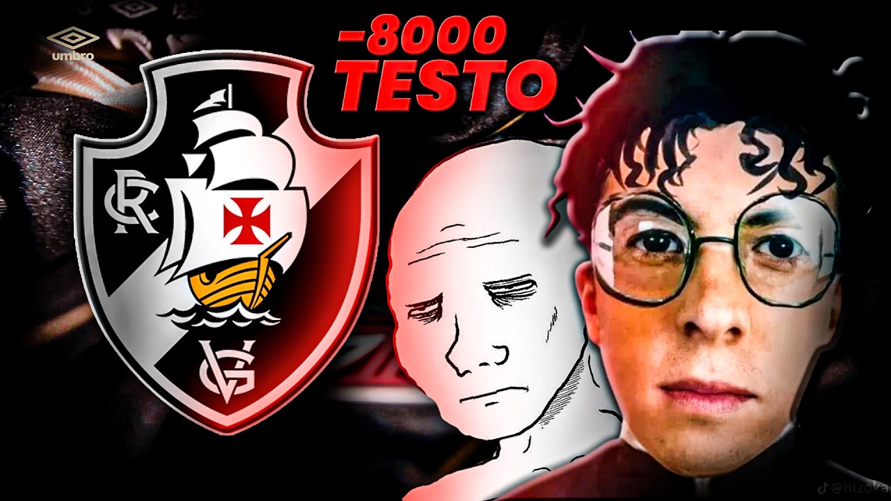 Torcer pro VASCO está destruindo sua TESTOSTERONA