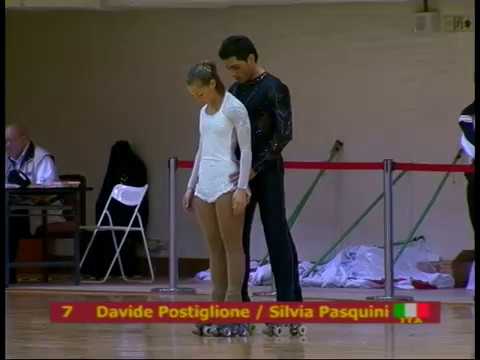 Silvia Pasquini & Davide Postiglione.Mundial 2008.SP.Parejas de Artistico Senior.HIGH QUALITY