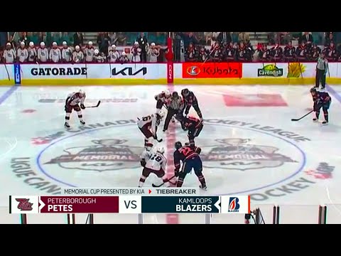 Tie-Breaker Game - Peterborough Petes vs Kamloops Blazers | 2023 Memorial Cup