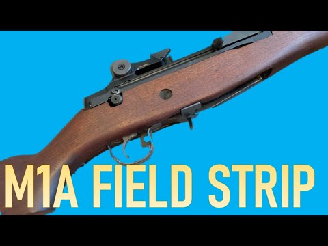 How to Field Strip an M1A / M14 Type Rifle