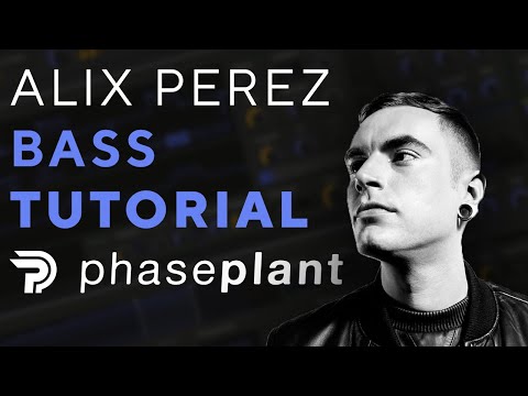 Video: how to make a bass like Alix Perez in Phase Plant, deep minimal drum and bass tutorial by DNB Academy