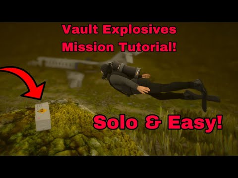 How To Do Vault Explosives Mission SOLO For Casino Heist Aggressive! Easy Method!