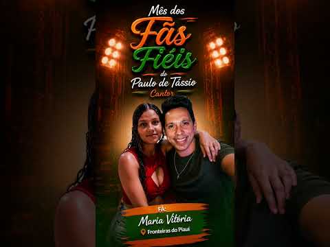Nossa Fã de Hoje éa MARIA VITÓRIA,de Fronteiras do Piauí, Obrigado pelo carinho de sempre!GRATIDÃO!