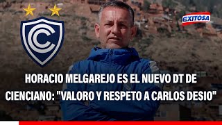 🔴🔵 Horacio Melgarejo dejó ADT y es el NUEVO DT de Cienciano: "Valoro el trabajo de Carlos Desio"