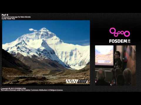 FOSDEM 2015 - Developer Room - Perl - Erl6 For Mortals