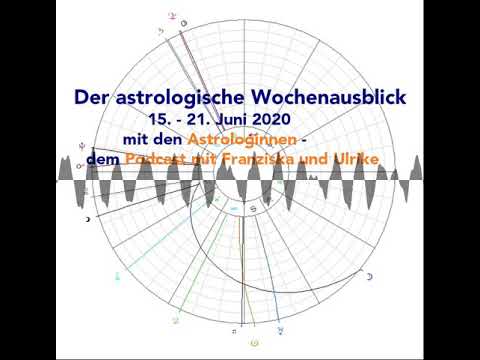 Astrologischer Wochenausblick 15. - 21. Juni 2020