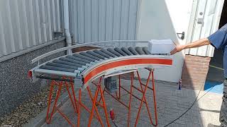 待售滾筒輸送機 Rolleon Rollenbaanbocht gebruikt 50 cm - 图像 2 | Machineryline CN 新滾筒輸送機 Rolleon Rollenbaanbocht gebruikt 50 cm | 图像 2 - Machineryline