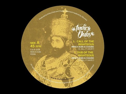 INDICA DUBS - ISS066 - Indica Dubs & Chazbo - Call Of The Righteous + Dub Of The Righteous (10")