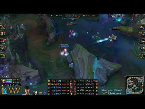 Ezreal 1 vs 3 by Soul on Patch 9.18