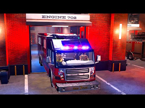 Firefighting Simulator: Ignite — Rescue 7 on Night Shift! 4K