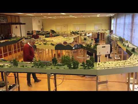 Fremo US model railway meeting Siegerswoude (NL) 2020 dismantle TIMELAPS
