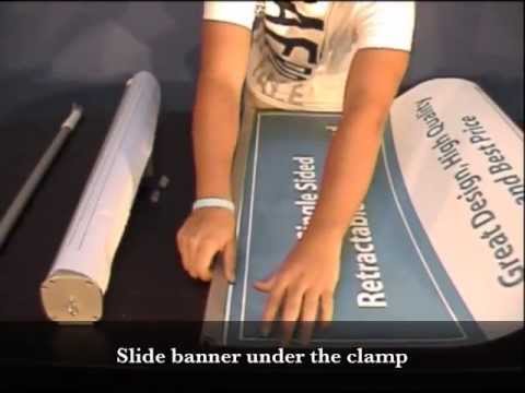 How to Set Up a Retractable Banner