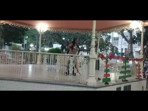 Apresentação no Coreto de Franciele Silva e Alunas - Franciéle Silva 2