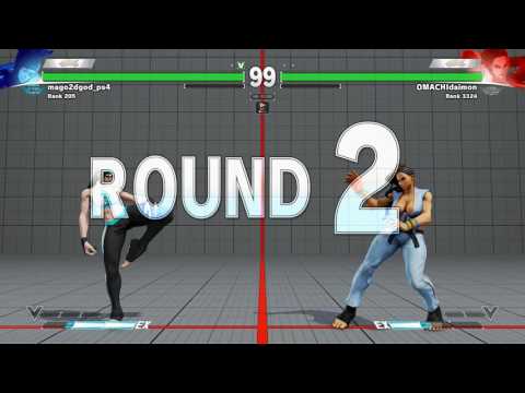 SFV~ Juri (mago2dgod_ps4) vs. Laura (OMACHIdiamon) HD 18
