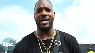 24 Hours With Ex-NFL Star Martellus Bennett Building His Company | Inc.