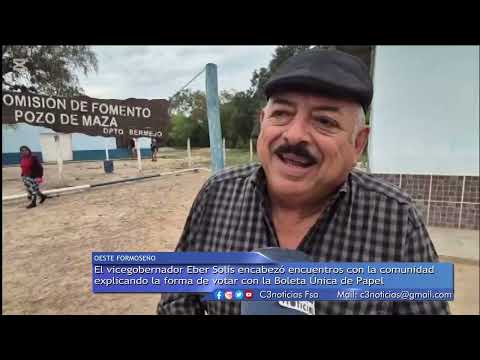 OBRAS PÚBLICAS EN EJECUCIÓN EN POZO DE MAZA