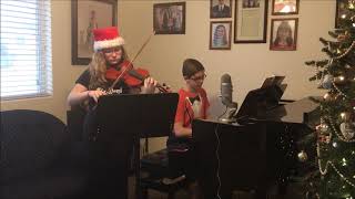 Jewelia and Caleb play Mary Did You Know? (mixed with Corelli Christmas Concerto)