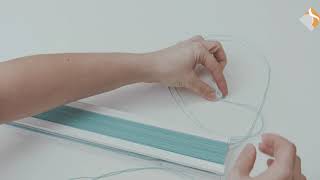 Jaja Plissé roleta Tyrkysová 97x215cm