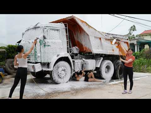 Genius Girl: Repairing And Restoring The Interior And Exterior of an Abandoned KAMAZ (18-Ton) Truck.