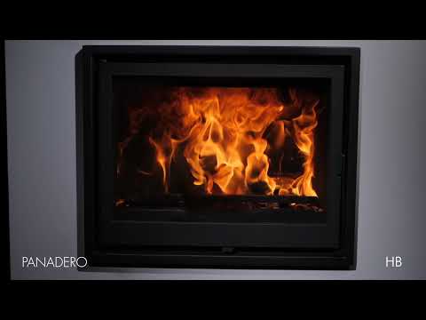 Braskamin Panadero HB EcoDesign Inbyggd Kamin 9,8 kW