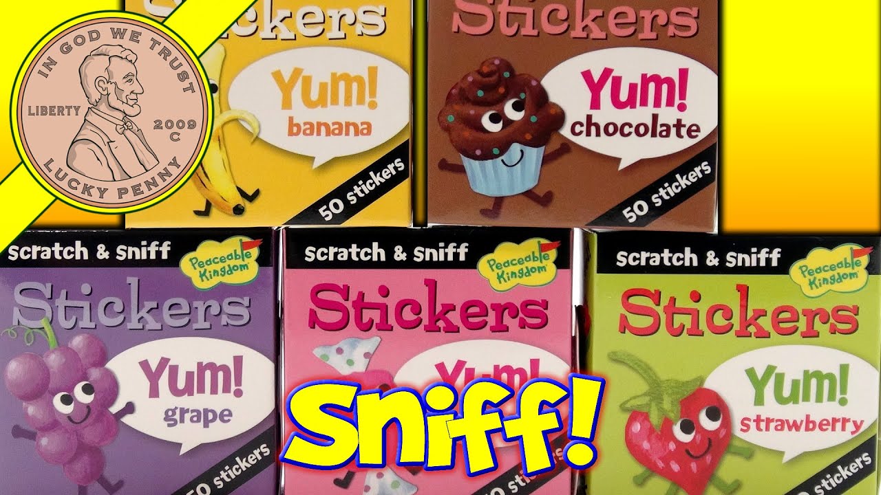 Scratch & Sniff Stickers Review