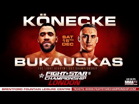FIGHTSTAR CHAMPIONSHIP 16 | Daniel Konecke vs. Modestas Bukauskas