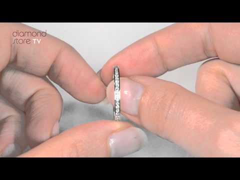 HG33 72Y - 0.50ct RAE PLATINUM DIAMOND FULL ETERNITY RING