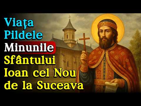 🔴 Pildele, Minunile și Viața Sfântului Ioan cel Nou de la Suceava - Marele Făcător de Minuni