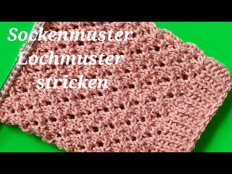 sock pattern, lace pattern