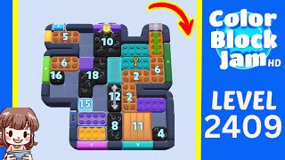 Soluzione del Livello 2409 di Color Block Jam