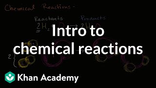 Intro to Chemical reactions | Chemical equation and reactions | Chemistry | Khan Academy