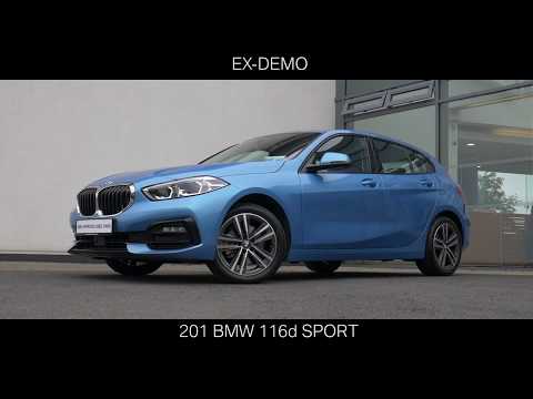 J Donohoe BMW - 201D6499 Ex Demo BMW 116d Sport