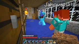 CrewCraft Livestream #20 - D4 vs Jahova! (Minecraft)
