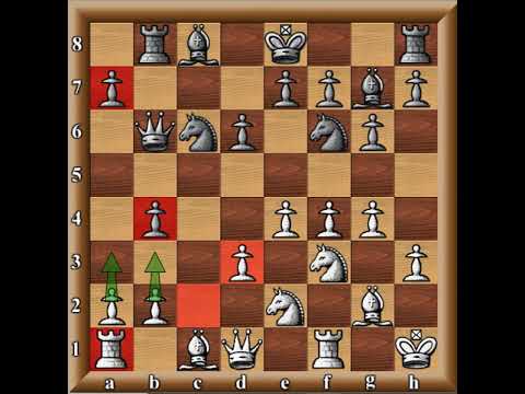 Win in Closed Sicilian gm#23:  Rb8 lines.Lane-Hutchings 1980