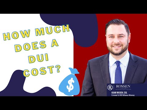 How much money does a Florida DUI cost?