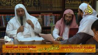 مناقشة الأبحاث والأحاديث بمكتبة مسجد أهل السنة بمنية سمنود 23 04 2017 3