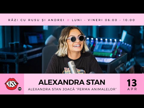 Alexandra Stan joacă ”Ferma Animalelor”