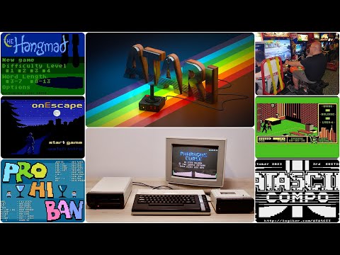Borsuk Retro Gry TV: ATARI XL/XE - Przegląd Softu z SILLY VENTURE 2022 + THE HANGMAD (Gość: BOCIANU)