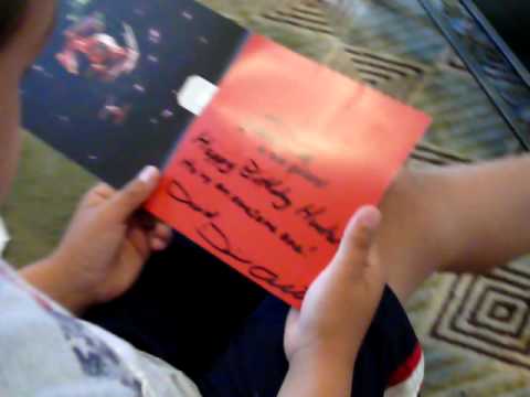 Star wars birthday card from David Archuleta 169